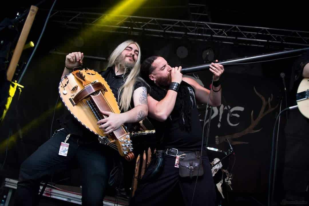 concert folk metal and pagan folk hurdy gurdy
