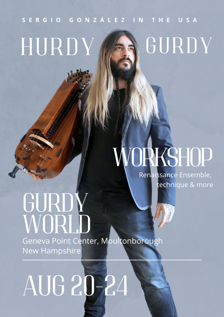 poster hurdy gurdy workshop